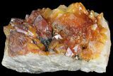 Quartz Cluster with Iron/Manganese Oxide - Diamond Hill, SC #81310-1